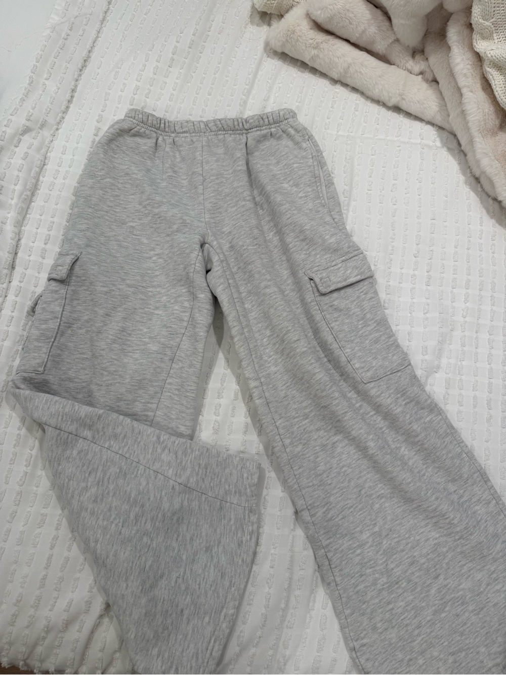 Edikted Gray Cargo Sweatpants - Comfortable Everyday Bottoms